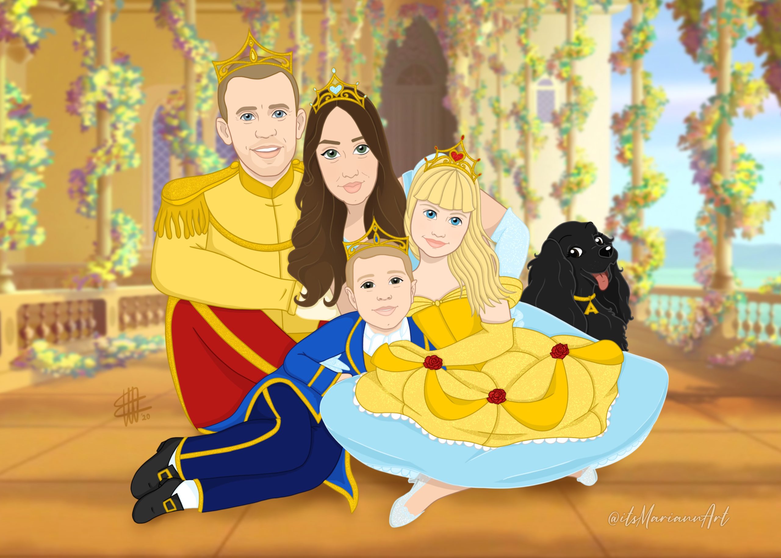 Disney Family - Julia Elle » Marianna Zacheo - Illustratrice